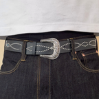 Black Studded Belt