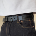 Black Studded Style Belt