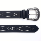Black Studded Belt
